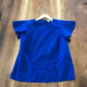 Draper James Blue short sleeve Top